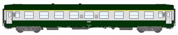 REE Modeles VB-123 - 1st Class French Passenger Coach A9 scrubland 302